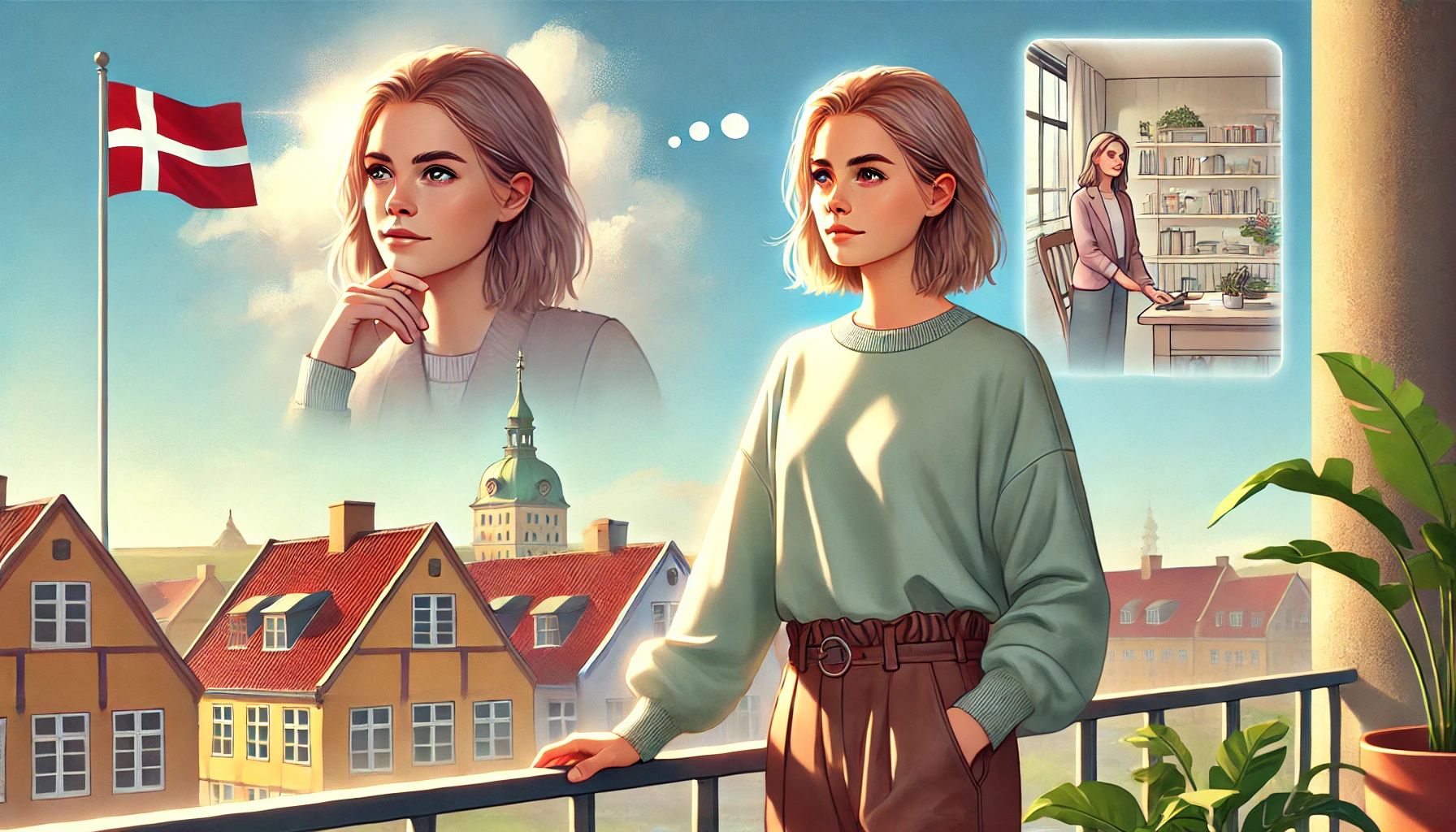 AI billede til Linkedin og hjemmeside